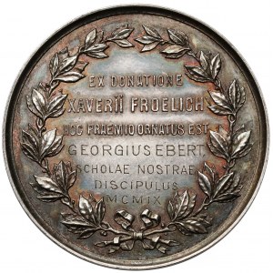 Belgia (?) Xaverii Froelich, Medal nagrodowy - Georgius Ebert 1909