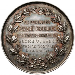 Belgium (?) Xaverii Froelich, Prize Medal - Georgius Ebert 1909