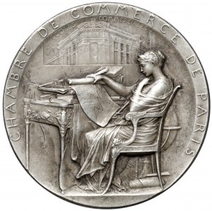 Frankreich, Medaille 1923 - Chambre de Commerce de Paris