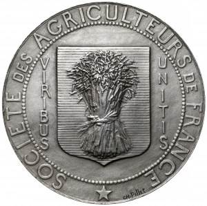 Frankreich, Medaille ohne Datum - Auszeichnung - Societe des Agriculteurs de France