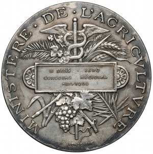 France, Medal 1890 - Concours Régional Hippique