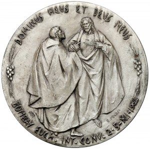 Vatikan, Paul VI., Medaille 1964 - Pilgerreise nach Indien