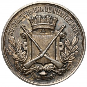 Francja, Miribel (Ain), Prix de Tir, Medal bez daty (XIX w.)