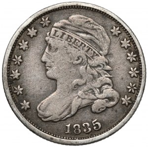 USA, 10 centů 1835, Philadelphia