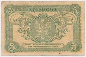 Pass ticket, 5 zloty 1925 Constitution