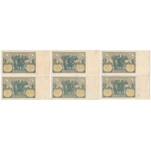 10 złotych 1929 - MIX serii (6szt)