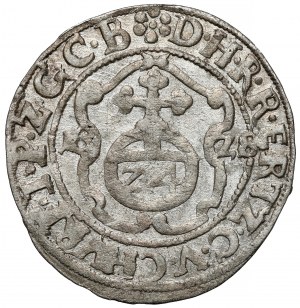 Prussia-Brandeburgo, Georg Wilhelm, 1/24 tallero 1628 LM