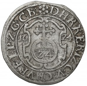 Prussia-Brandeburgo, Georg Wilhelm, 1/24 tallero 1624 LM