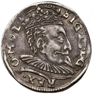 Zygmunt III Waza, Trojak Wilno 1596 - Koste