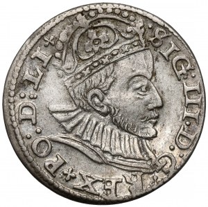 Sigismondo III Vasa, Troika Riga 1588 - testa piccola