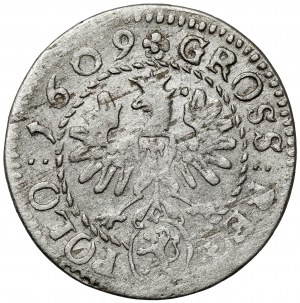 Sigismondo III Vasa, Grosz Kraków 1609 - Lewart