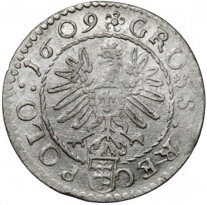 Sigismund III Vasa, The Cracow 1609 penny - Pilawa