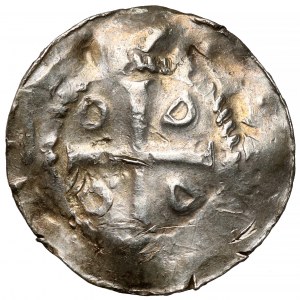 Goslar, Ottone III (983-1002), denario tipo OAP
