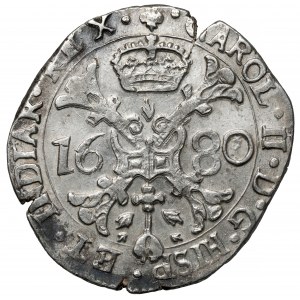 Niderlandy Hiszpańskie, Karol II, Patagona 1680, Flandria