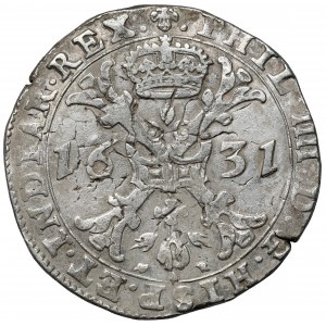 Niderlandy Hiszpańskie, Filip IV, Patagon 1631, Brabant