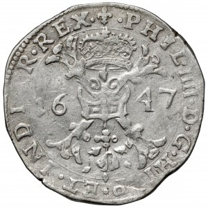 Spanish Netherlands, Philip IV, Patagonian 1647, Flanders