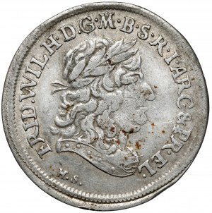 Prussia-Brandeburgo, Federico Guglielmo I, Ort 1674 HS, Königsberg