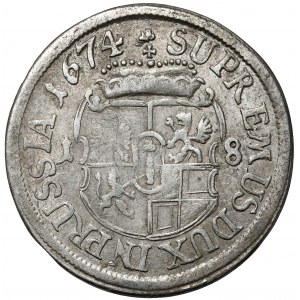 Prusy-Brandenburgia, Friedrich Wilhelm I, Ort 1674 HS, Königsberg