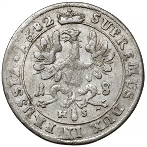 Prusy-Brandenburgia, Friedrich Wilhelm I, Ort 1682 HS, Königsberg