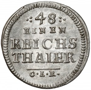 Brandenburg-Bayreuth, Friedrich III, 1/48 talara 1750 CLR