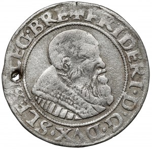 Schlesien, Friedrich II., Pfennig 1541, Legnica - seltenes Jahr