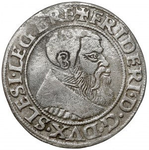 Silesia, Frederick II, 1542 penny, Legnica