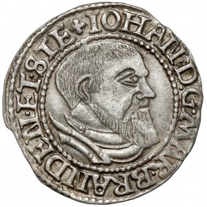 Śląsk, Jan Kostrzyński, Grosz 1546, Krosno