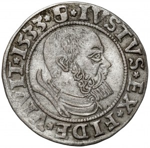 Prussia, Alberto Hohenzollern, Grosz Königsberg 1533