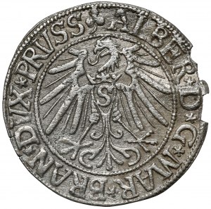 Prussia, Albert Hohenzollern, Grosz Königsberg 1543