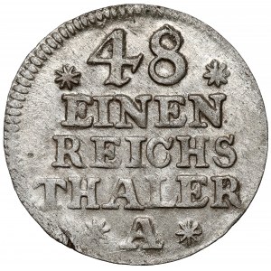 Prusy, Friedrich II, 1/48 talara 1756-A, Berlin