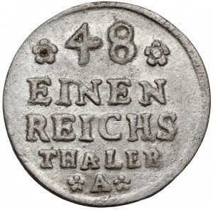 Prussia, Friedrich II, 1/48 thaler 1751-A, Berlin