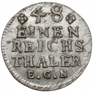 Prusy, Friedrich II, 1/48 talara 1748 EGN, Berlin