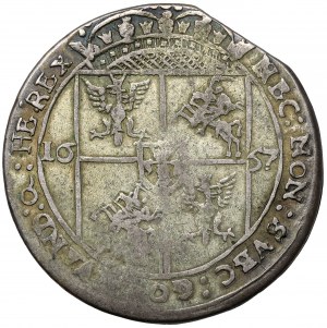 Jan II Kazimierz, Ort Lwów 1657 - emisja 1 miesiąca - RZADKOŚĆ