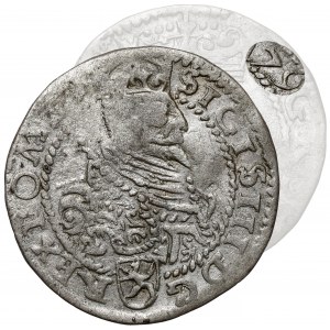Zygmunt III Waza, Grosz Wschowa 1597 - błąd 1579 - RZADKOŚĆ