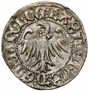 Casimir IV Jagiellonian, Szeląg Toruń - AVEC PORTE - SANS BOUCLIER