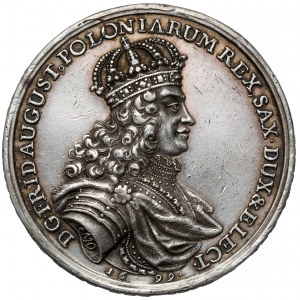 August II the Strong, Medal of the recapture of Kamieniec Podolski 1699