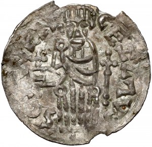 Czechy, Brzetysław I (1037-1055) Denar, Praga