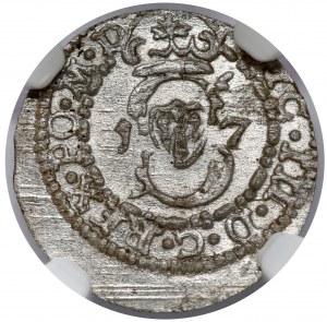 Sigismund III. Vasa, Vilnius 1617 - PO M D - selten