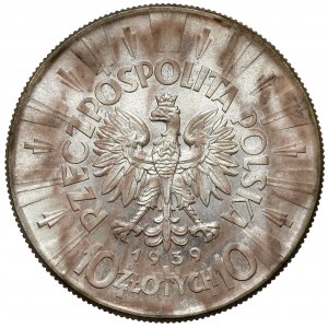 Piłsudski 10 złotych 1939