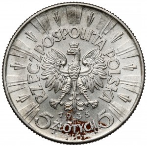 Piłsudski 5 zloty 1935