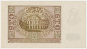 100 zloty 1940 - ORIGINAL series B - not ZWZ - RARE