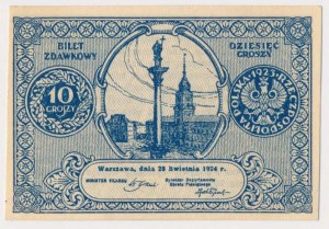 10 penny 1924