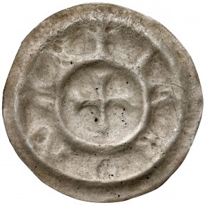 Western Pomerania, Rügen, Jaromir I (1170-1217), Brakteat - B.RZADKI