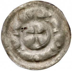 Western Pomerania, Rügen, Jaromir I (1170-1217), Brakteat - B.RZADKI
