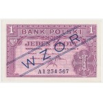 Emigracja, Londyn KOMPLET WZORÓW 1-500 złotych 1939 (8 sztuk)