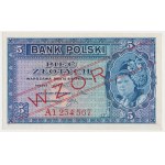 Emigracja, Londyn KOMPLET WZORÓW 1-500 złotych 1939 (8 sztuk)