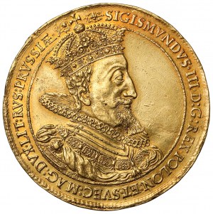 Zygmunt III Waza, DONATYWA 10-dukatowa Gdańsk 1614 - Samuel AMMON
