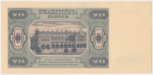 20 złotych 1948 - BG
