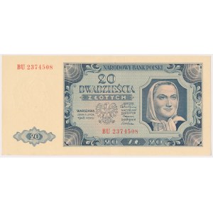 20 złotych 1948 - BU