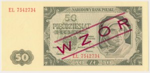 50 zloty 1948 - Modèle de collection - EL